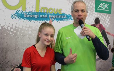 AOK-Sports-Tour zu Gast in der Gesamtschule Schinkel