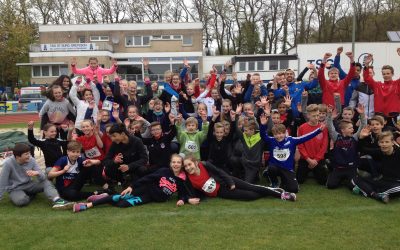 GSS-Leichtathleten zeigen im Gegensatz zum Wetter eine gute Leistung