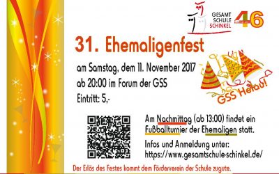 31. Ehemaligenfest wirft seine Schatten voraus