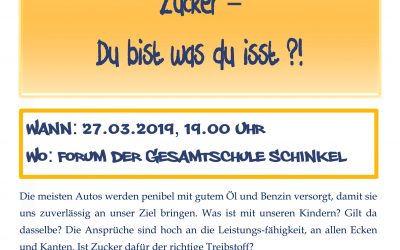 Zucker – du bist was du isst?!