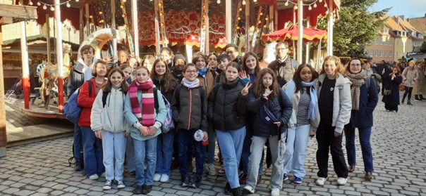 Bienvenus à Osnabrück, les élèves et professeurs du Collège Sainte Cécile à Angers!